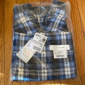 Lands End Clear Blue Plaid Uniform Skort Girls Size 16